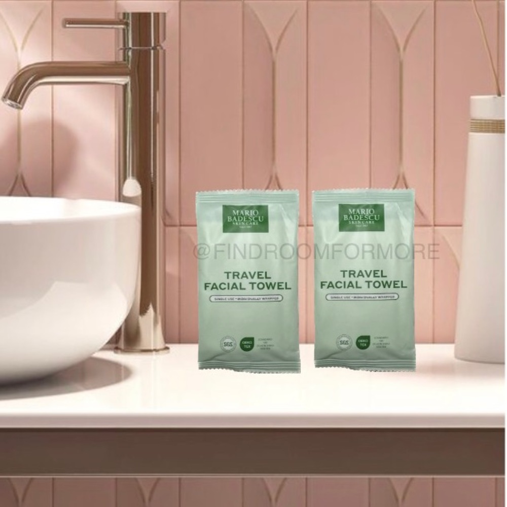 Mario Badescu Travel Facial Towel - 2 pack